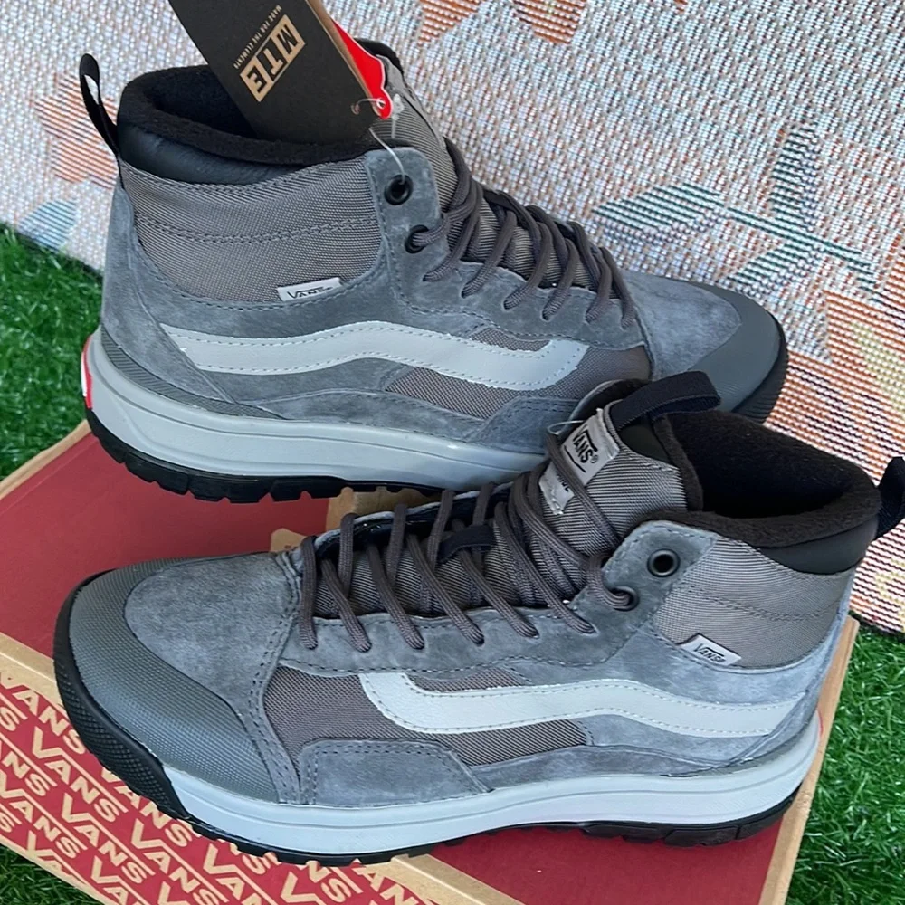 Vans Men’s Ultrarange Exo Pewter VN0ASKS5PWT Boots, Sneakers, Hiking Athletic